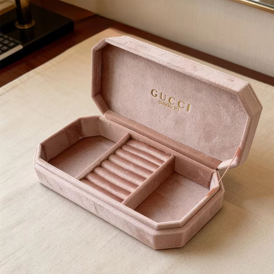 Luxury Bags Gucci - Gucci Gucci’s bag Light Pink Velvet
