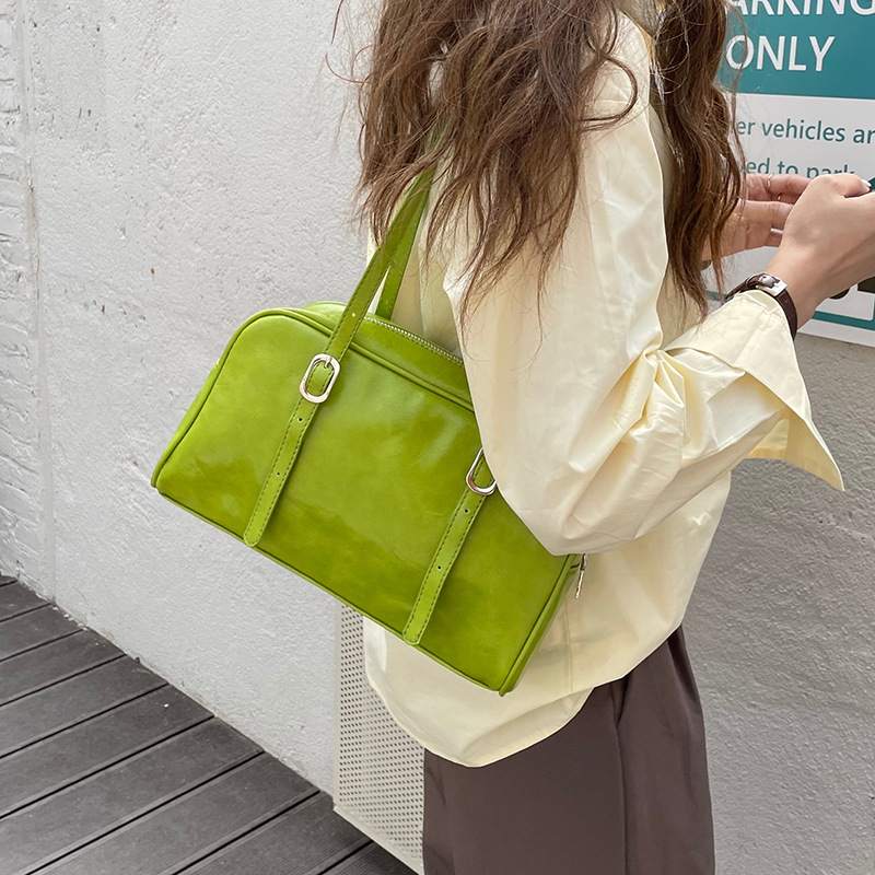 Luxury Bags Green - 2026 Summer Green Commuter Shoulder Bags