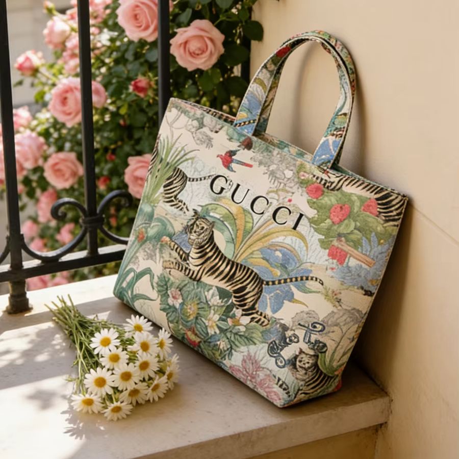 Gucci Gucci’s bag Tiger Print  - đánh giá và giá Luxury Bags Gucci