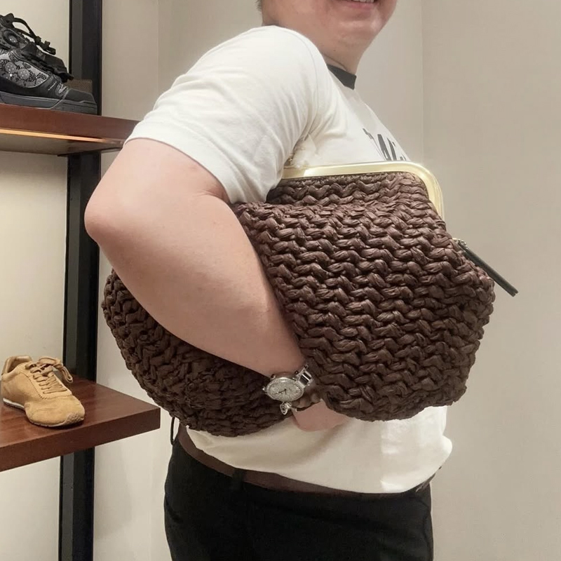 Hand-Woven Kisslock Frame Shou - đánh giá và giá Luxury Bags On Sale