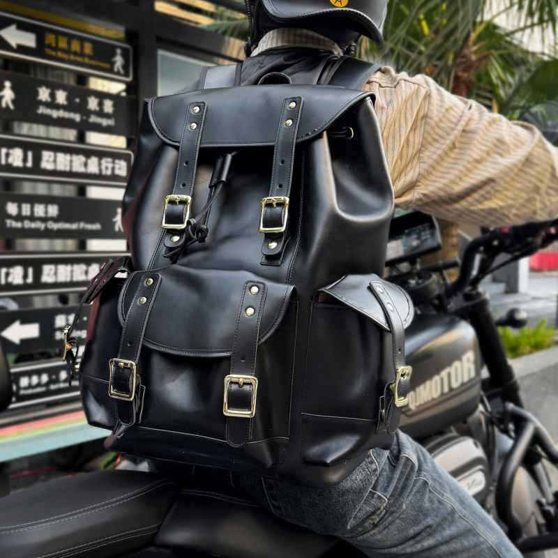 New Arrivals Leather Backpack  - đánh giá và giá Luxury Zipper Bags