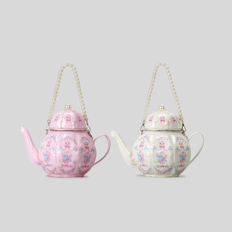 Pearl Chain Teapot Crossbody B - đánh giá và giá Luxury Bags On Sale