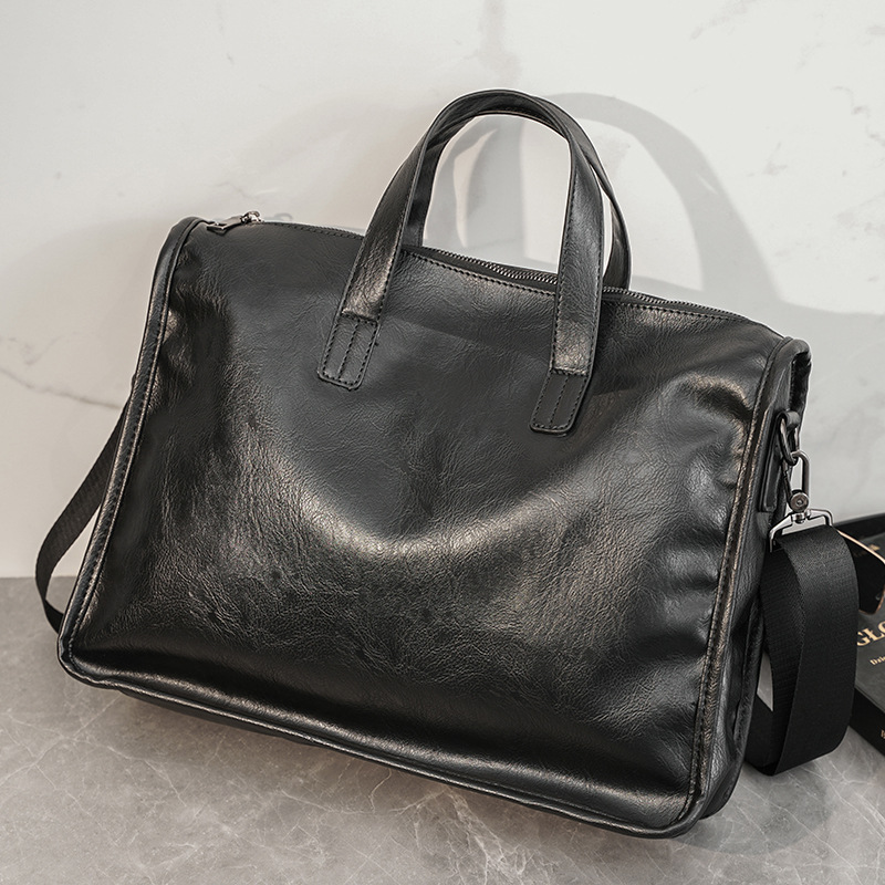 Casual Business Men's Handbag  - đánh giá và giá Luxury Bags For Laptop
