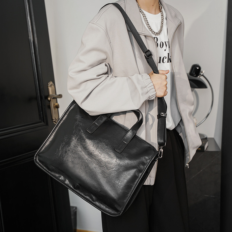 Casual Business Men's Handbag  - đánh giá và giá Luxury Bags For Laptop