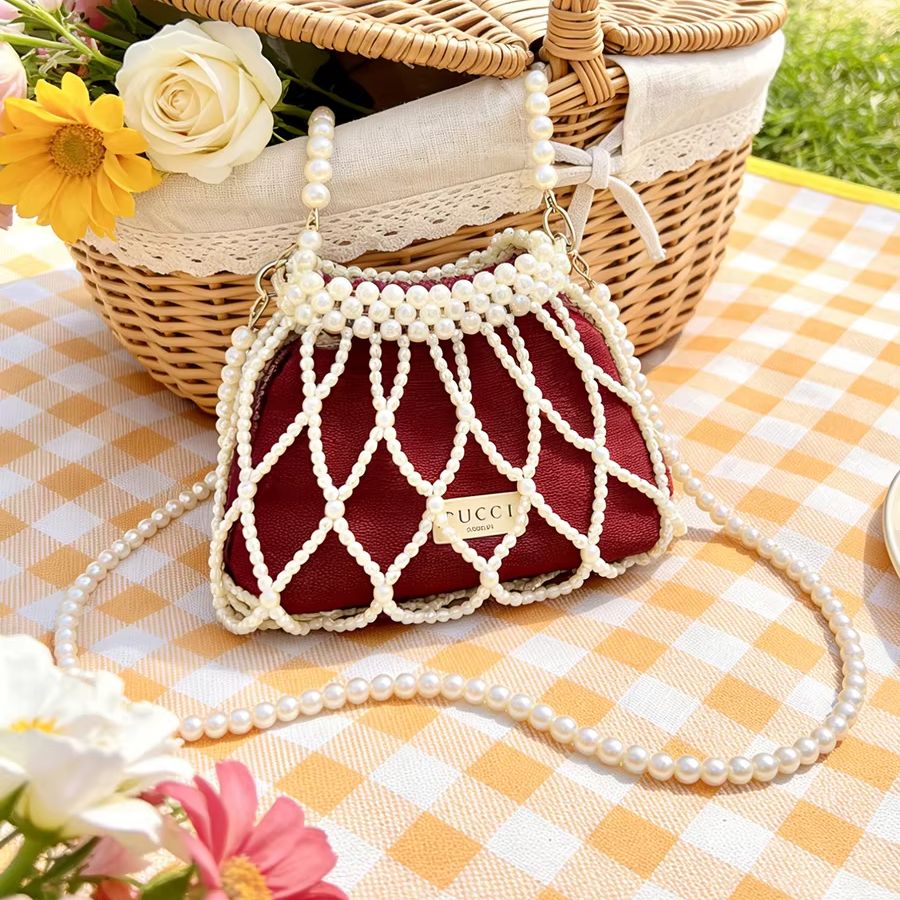 Gucci Gucci’s bag Red Mini Pea - đánh giá và giá Luxury Bags Gucci