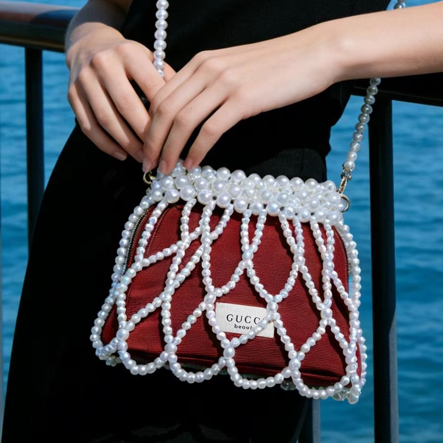Gucci Gucci’s bag Red Mini Pea - đánh giá và giá Luxury Bags Gucci