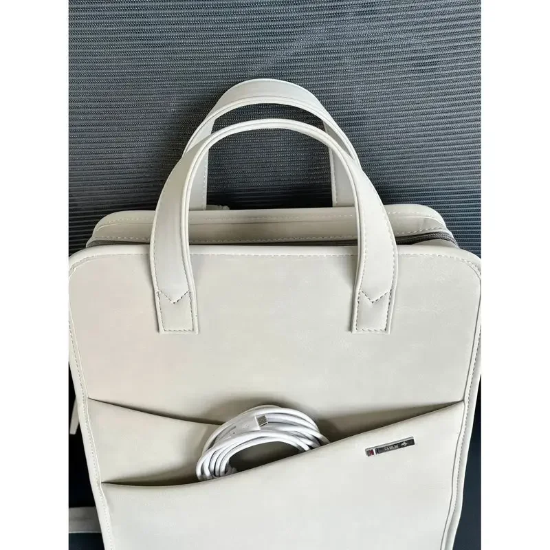 White Laptop Backpack 11 12 13 - đánh giá và giá Luxury Bags For Laptop