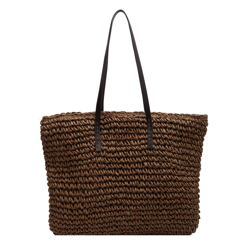 Straw Woven Tote Bags Casual L - đánh giá và giá Luxury Bags Shopping
