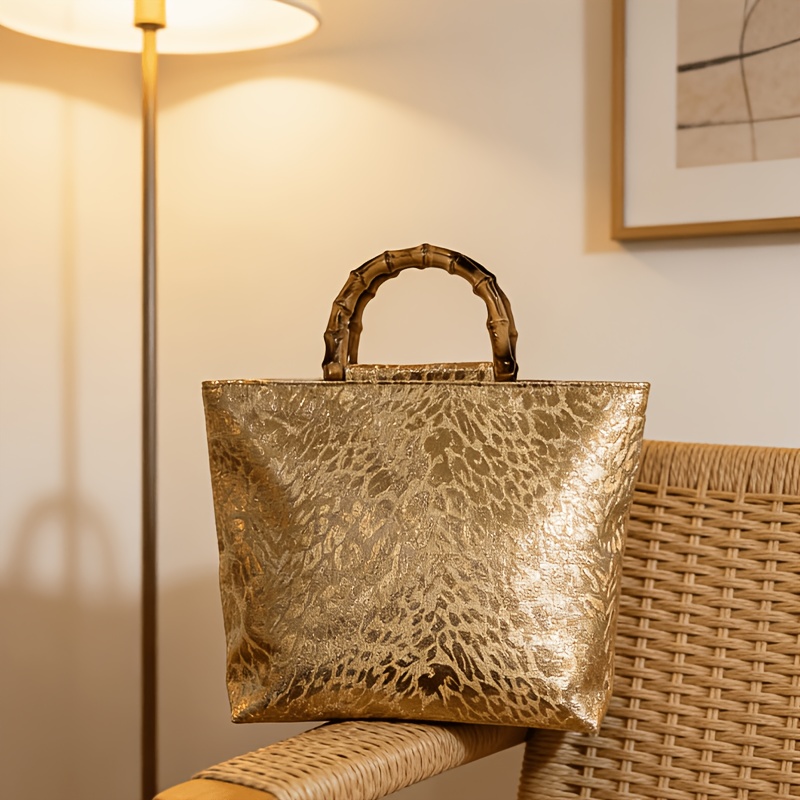 Light luxury metallic gold jac - đánh giá và giá Luxury Bags Vendor