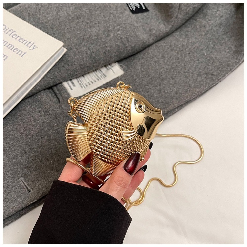 Cute Little Fish Shape Shoulde - đánh giá và giá Mini Bag Evening Clutch