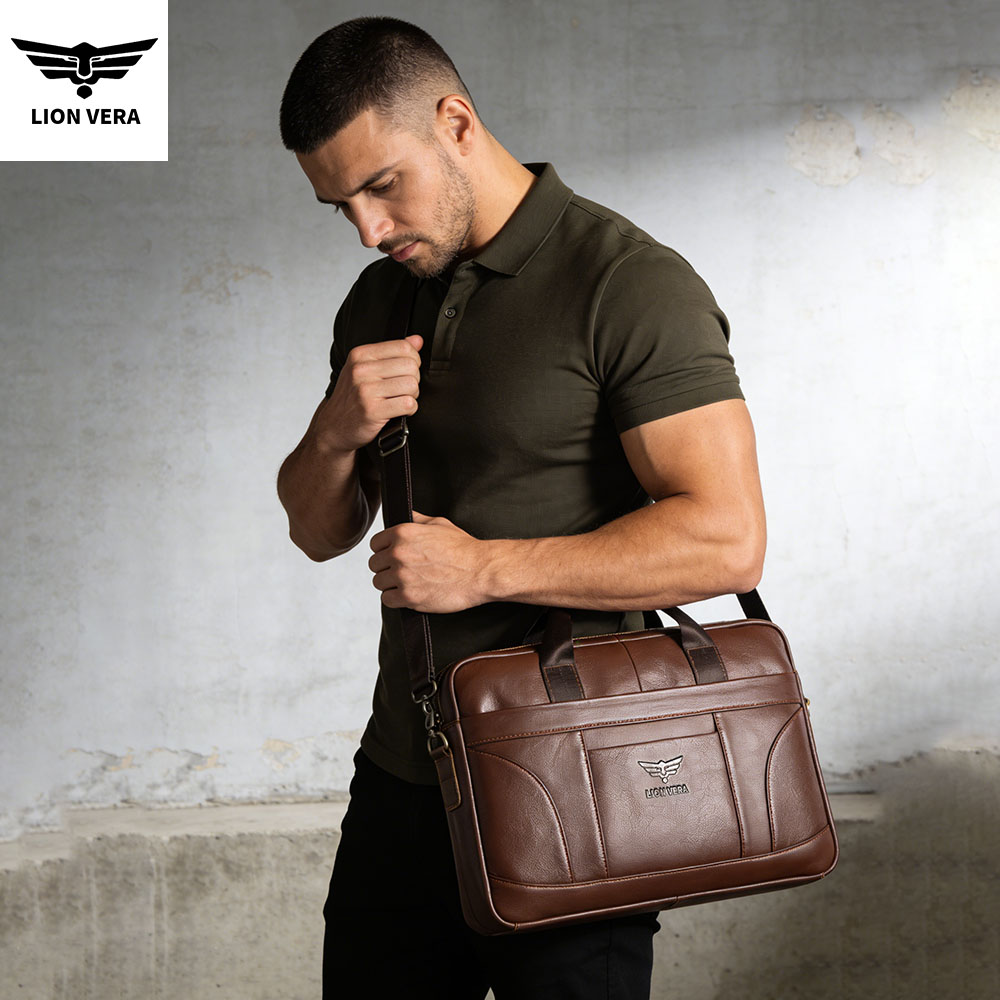 LION VERA Genuine Leather Buss - đánh giá và giá Luxury Bags For Laptop
