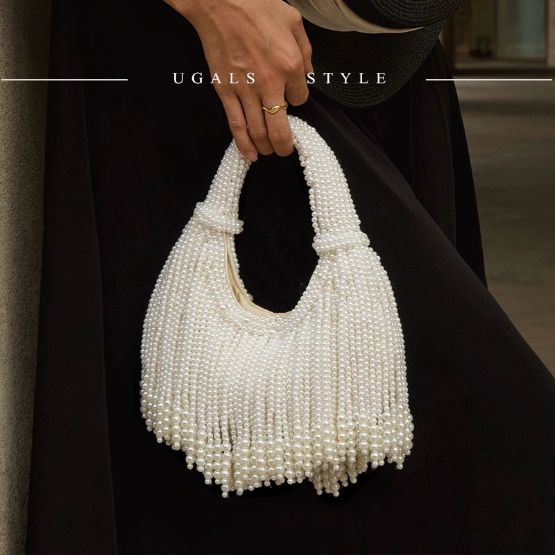 Design Handle Pearl Evening Cl - đánh giá và giá Luxury Bags On Sale