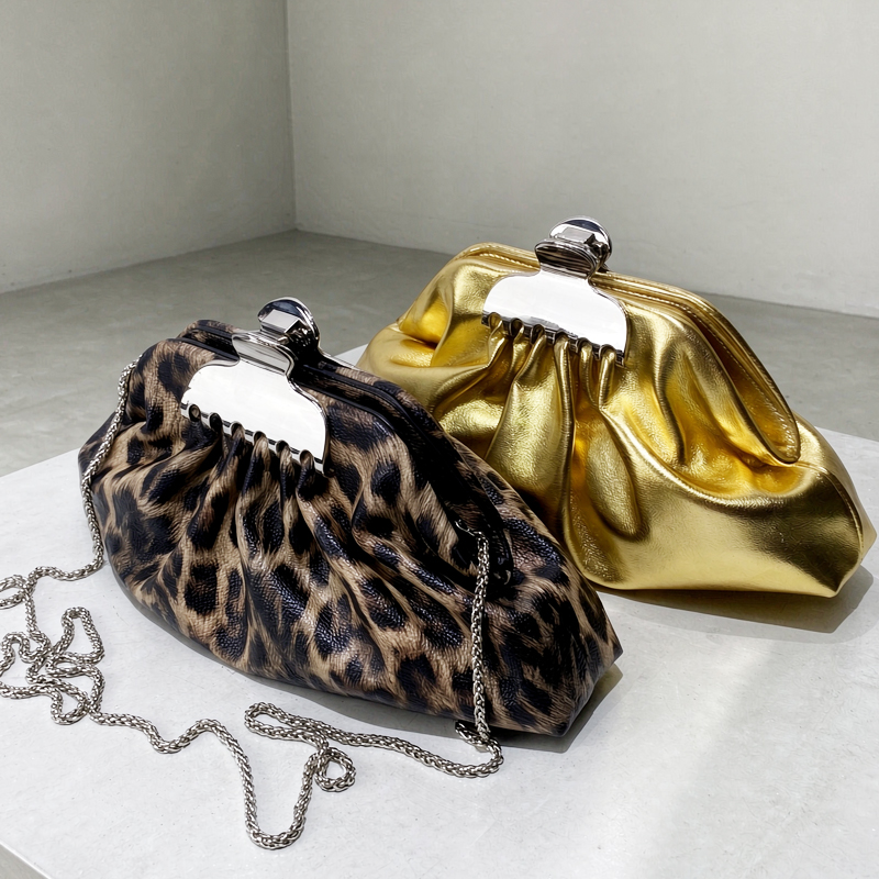 Clutch Leopard Print Evening B - đánh giá và giá Luxury Bags On Sale