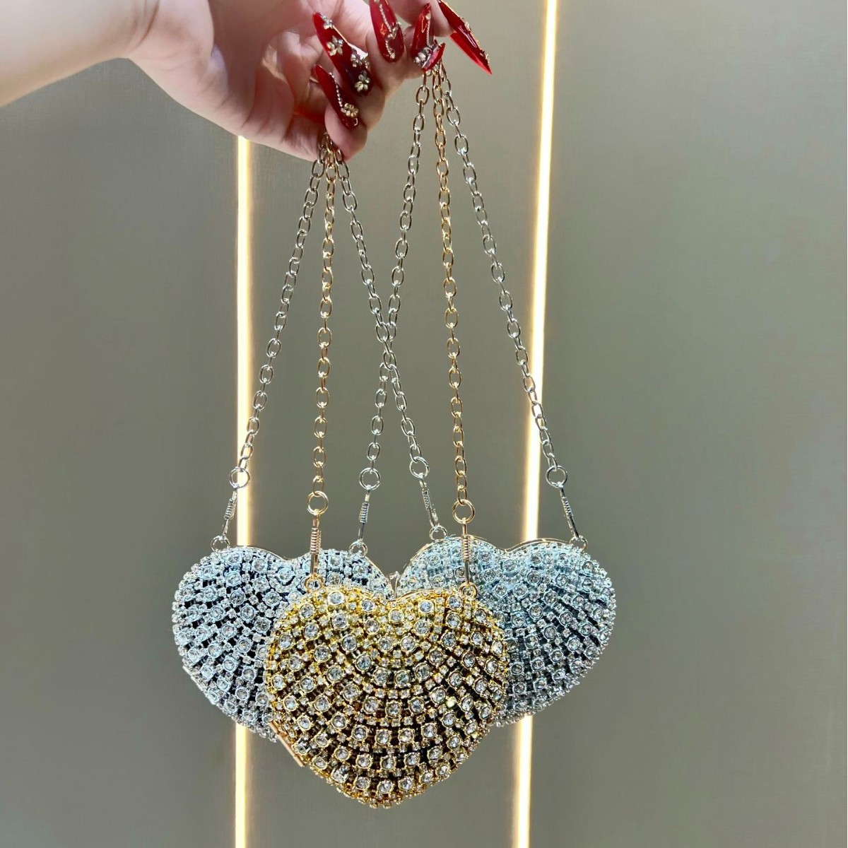 Luxury Rhinestone Crystal Clut - đánh giá và giá Mini Bag Evening Clutch